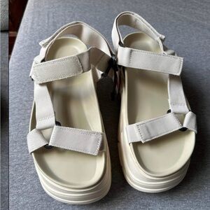 ZARA platform sandals - size 6